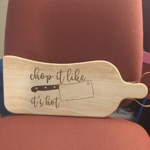 Engraved Wooden Kitchen Board